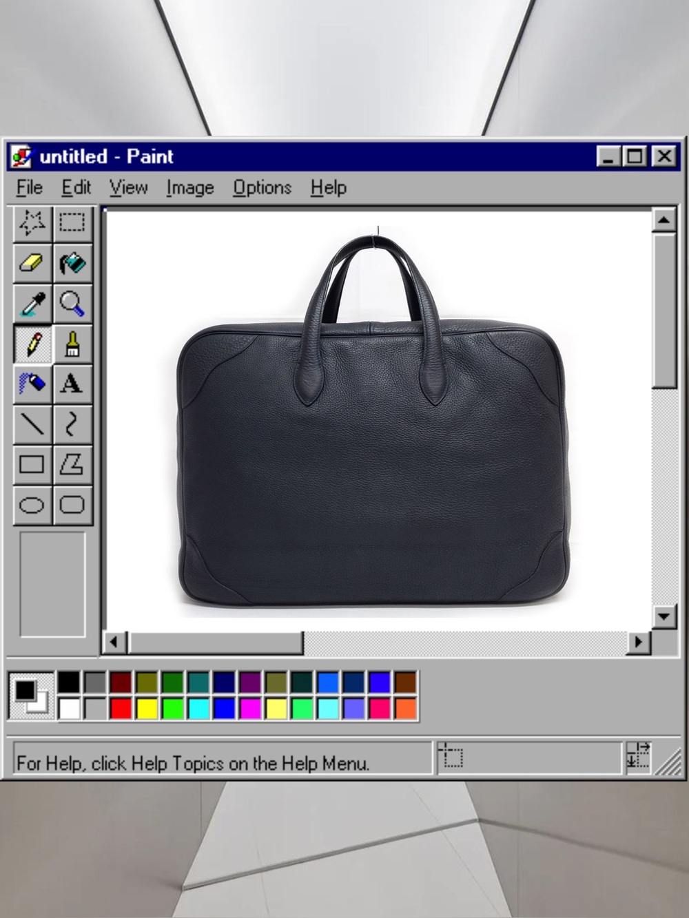 Hermes Victoria 50 Black. Travel weekender tote carryon.